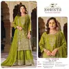 10088 A To D By Zorista Chinon Silk Readymade Suits Wholesalers In Delhi
